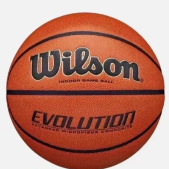 WILSON Men's Evolution 29.5 Indor Game Basketballofficial size NEW BASKET BALL